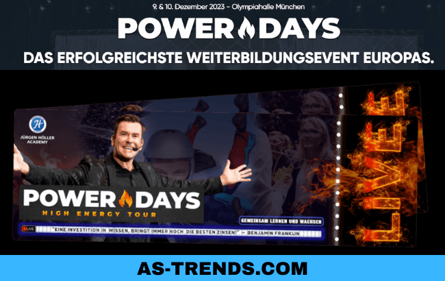 POWER DAYS Event 2023 von Jürgen Höller
