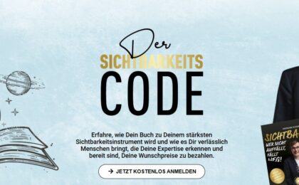 Der Sichtbarkeits-Code – live mit Hermann Scherer
