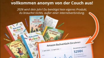 NoFace Buch Business von Sven Hansen, Tommy Seewal und Stephy Beck. Mit KI Kinderbücher und KI Malbücher erstellen